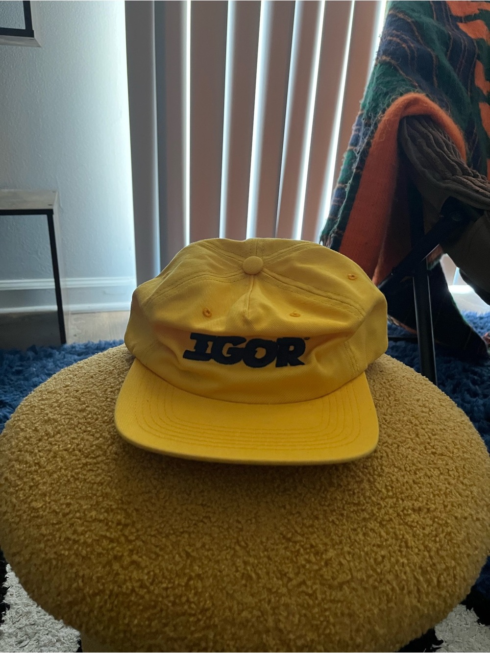Golf Wang Yellow IGOR Embroidered Baseball Cap